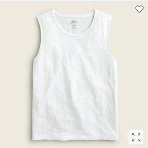 J.Crew Linen Muscle Tank